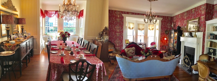 Ruark Inn-parlor and dining room