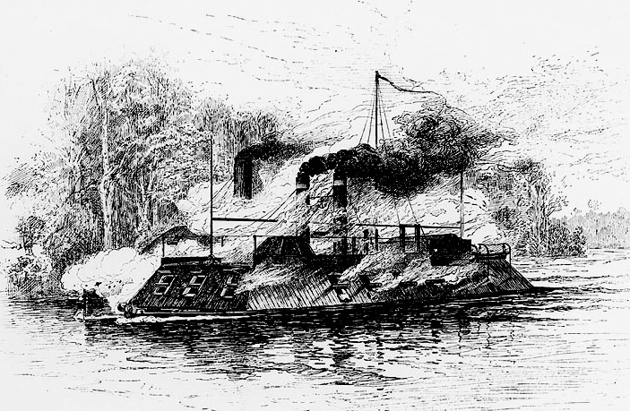 CSS Arkansas vs. USS Carondelet