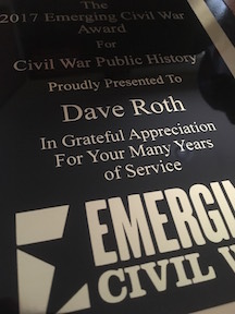 Roth Award plaque
