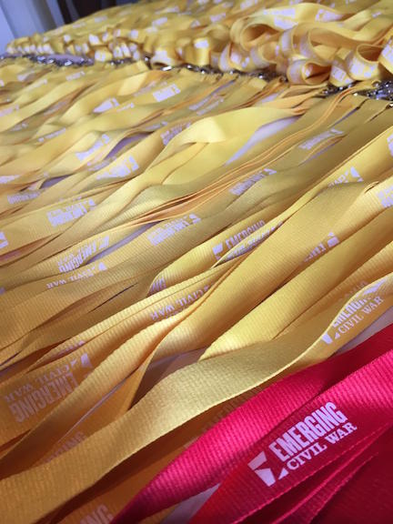 Symposium 2017 lanyards