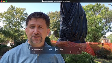 Statues with Tarps Video Thumbnail