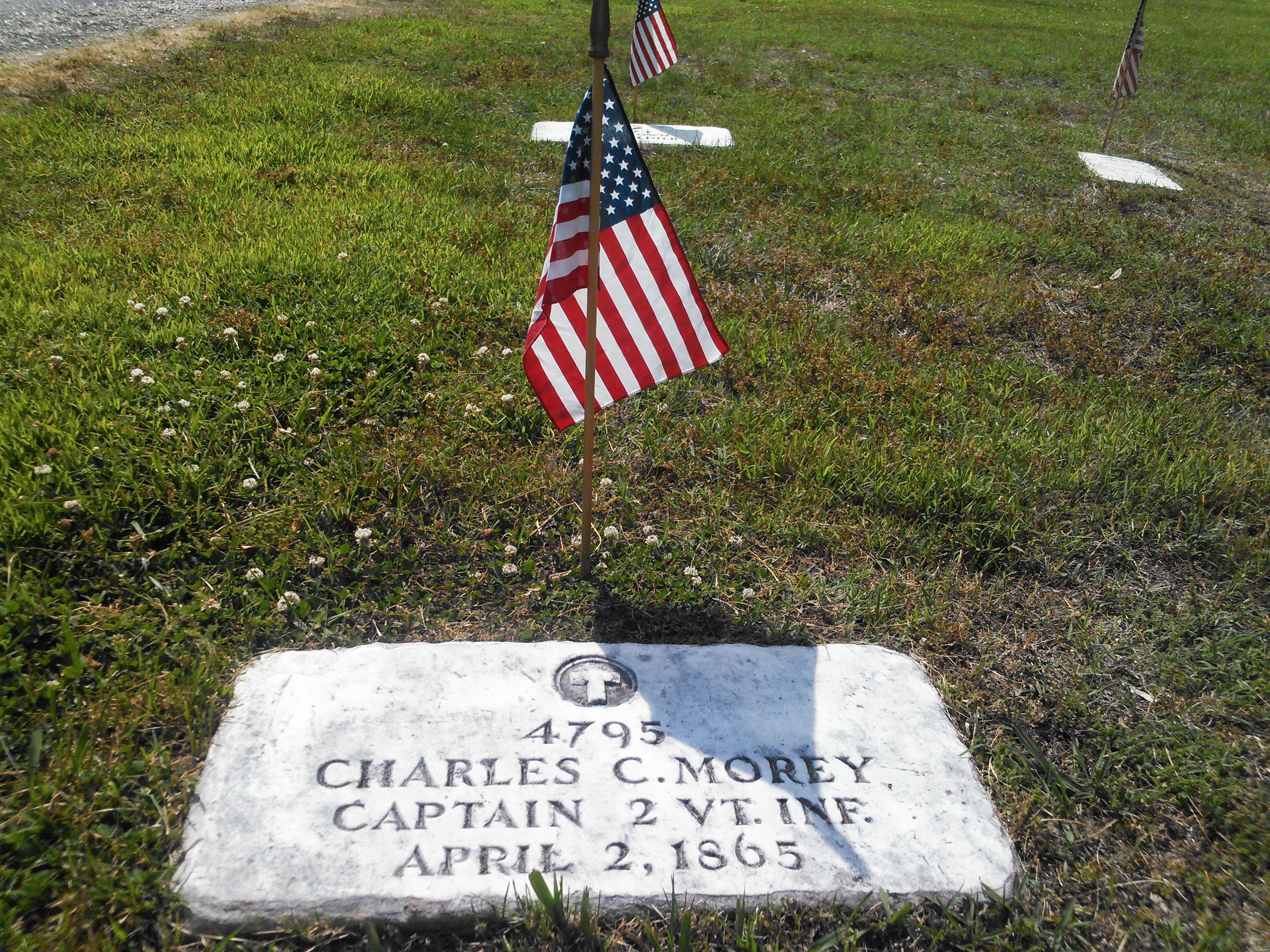 Capt. Charles C. Morey grave