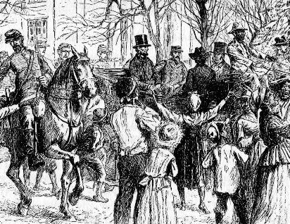 Lincoln in Richmond (Battles & Leaders)