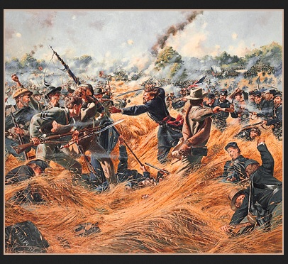 "Saving the Flag." By Don Troiani 