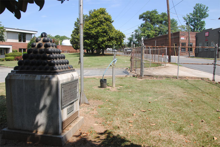 Site of Johnston's HQ