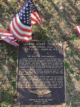 Thomas Gravesite Plaque
