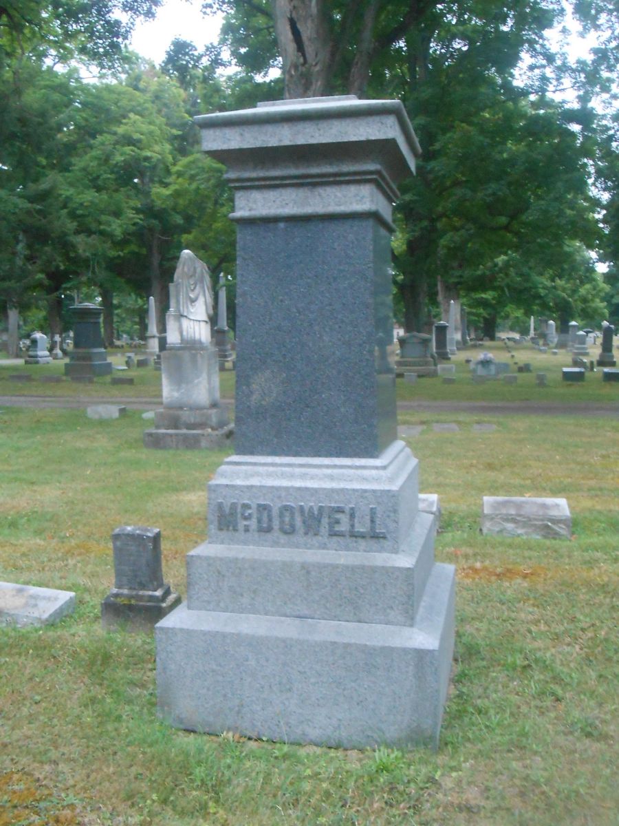 Grave of Robert M McDowell