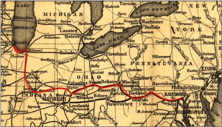 Railroads – The Baltimore & Ohio Railroad: Confederate Target, Crucial ...