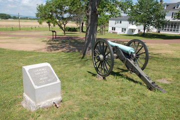 5th ME Battery monument at theological seminary