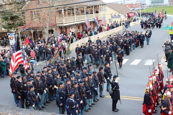 Union Troops Marching Rem Day 2019