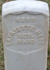 Hess Headstone