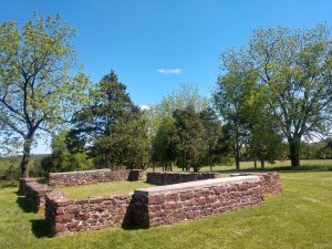 ruins of a house at Manassas