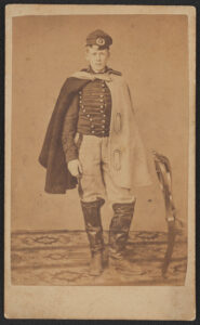 Private Robert Fisher, 3rd New Jersey Cavalry. (Library of Congress)