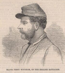 Percy Wyndham during the war in Italy. (Brown University Library)